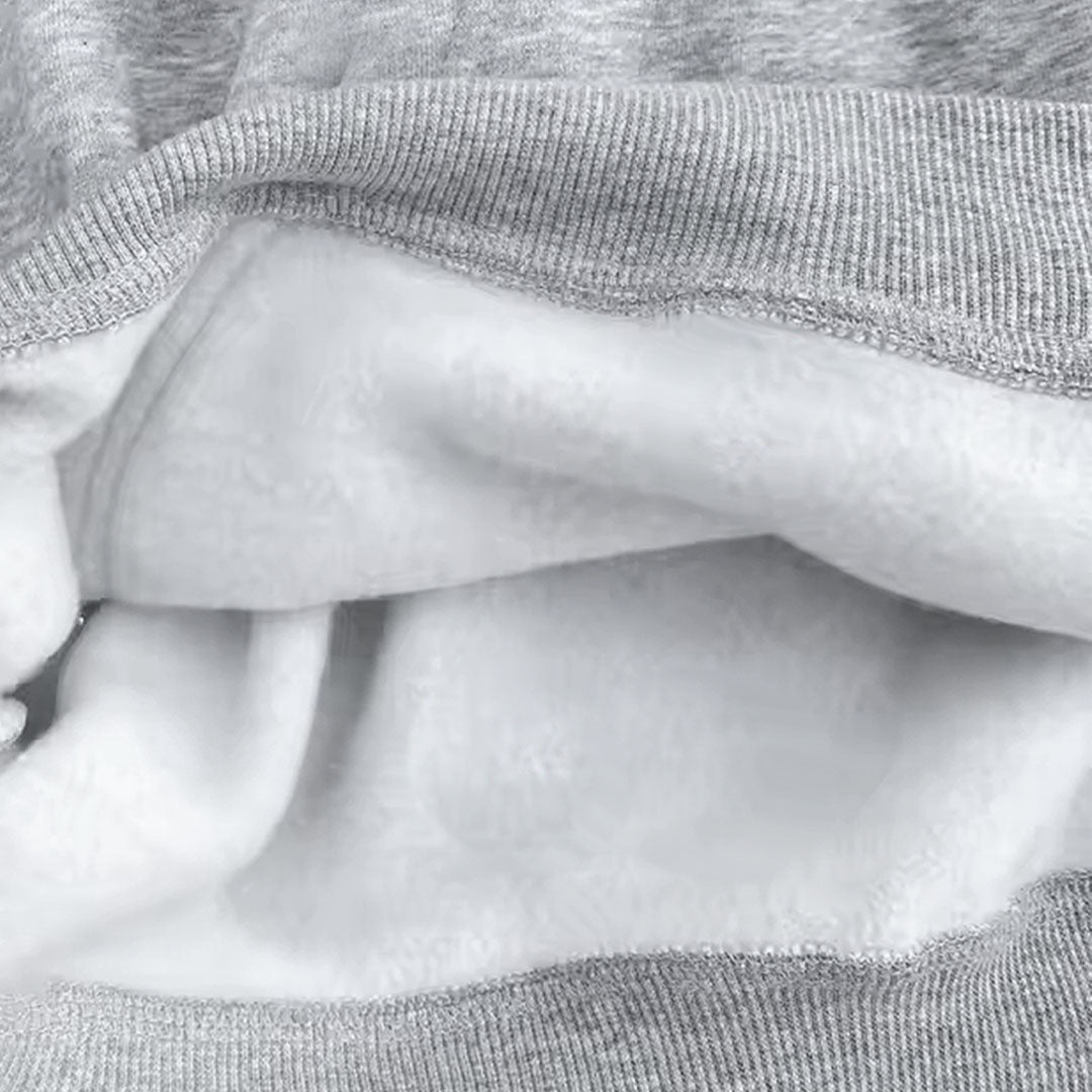 Buzo "Lettersfire" Gris