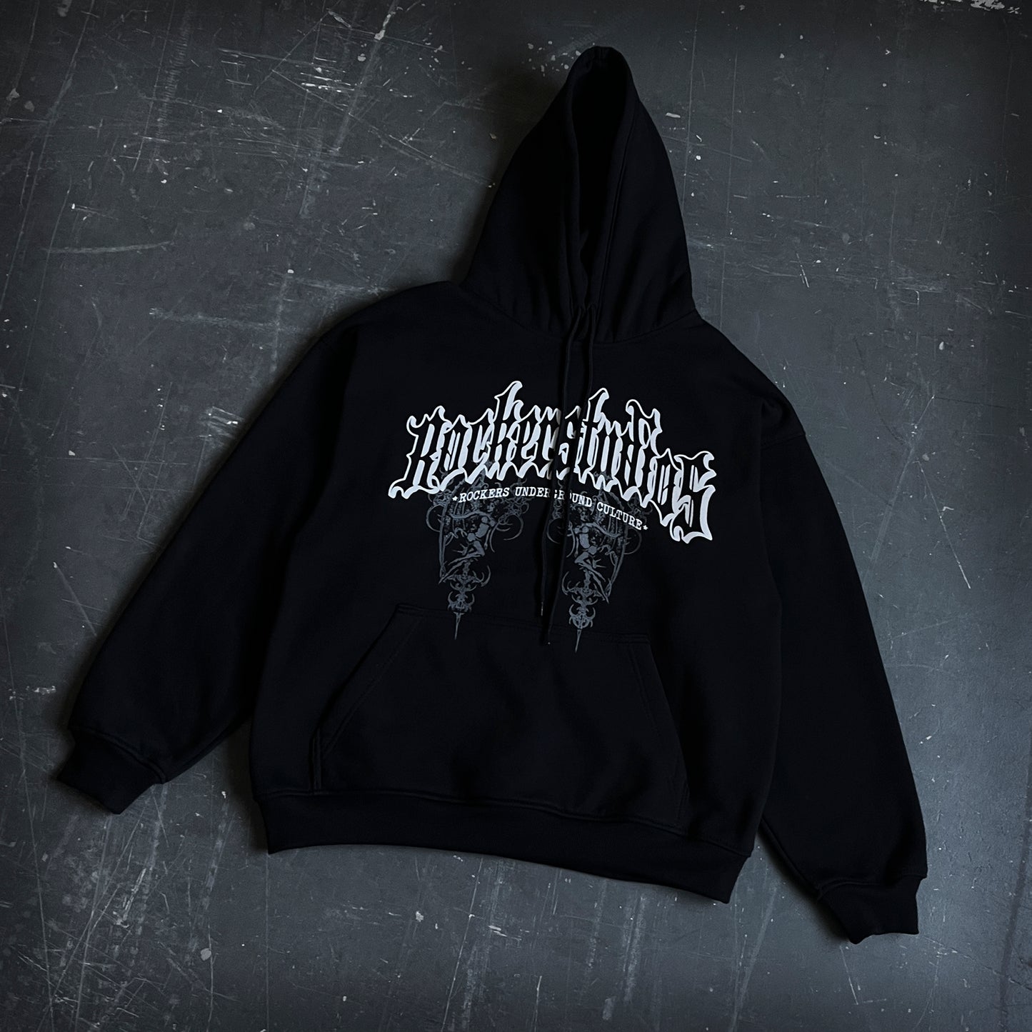 Canguro Rockerstudios "Doble Gris" Negro