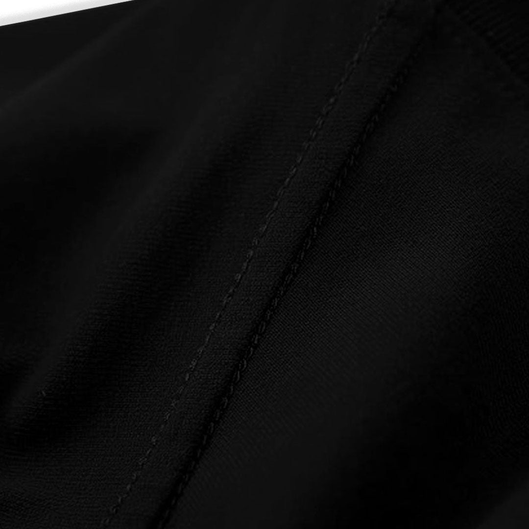 Remera M/L Rockerstudios "Letters 2" Negro