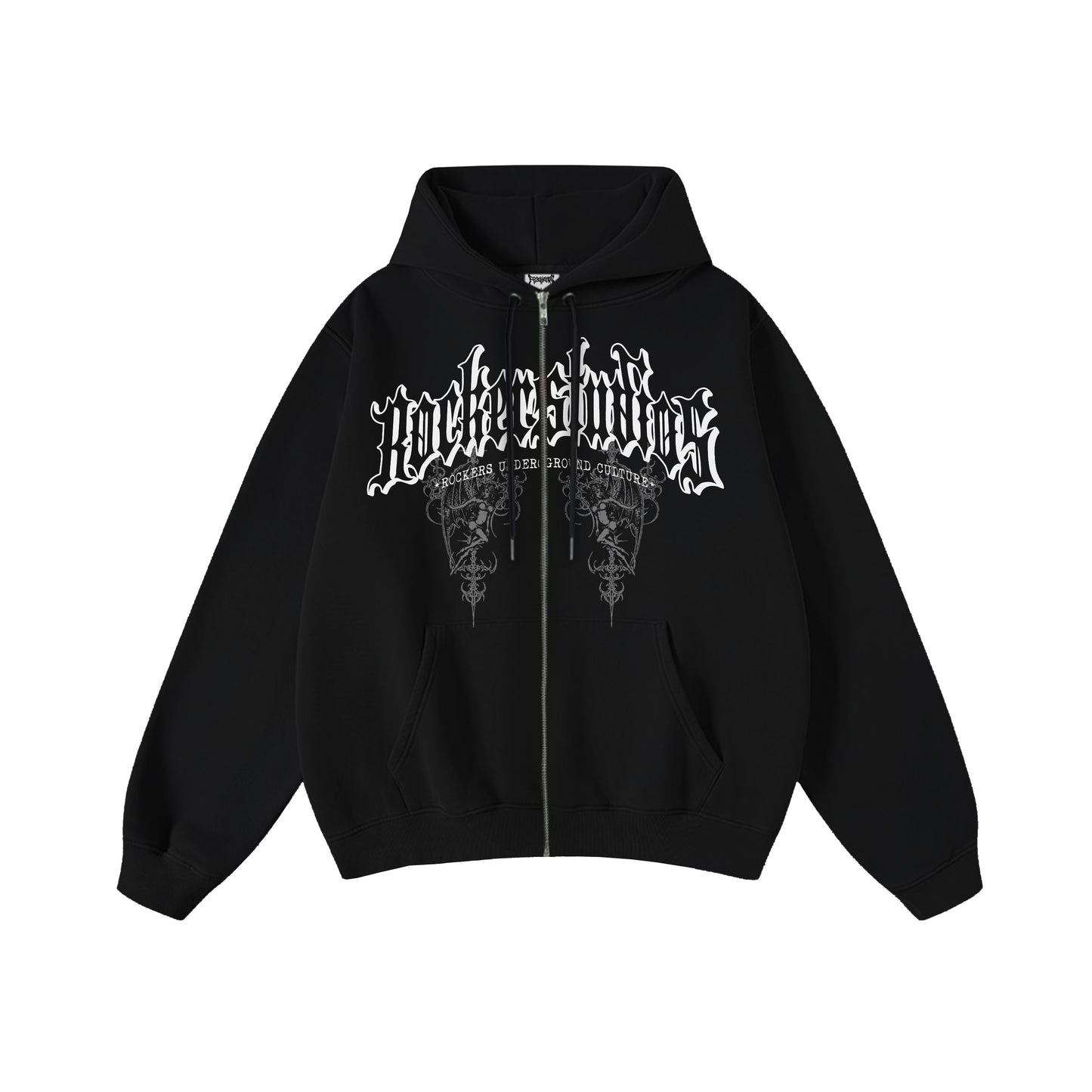 Campera Rockerstudios "Doble Gris"