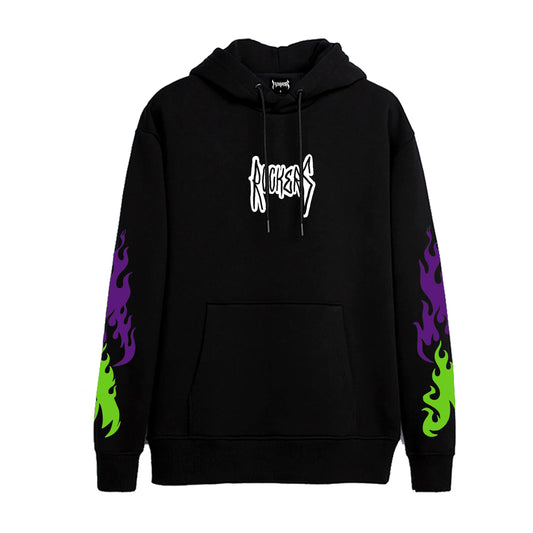 Hoodie "Rockers Flames"