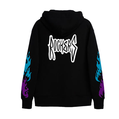 Hoodie "Rockers Flames 2"